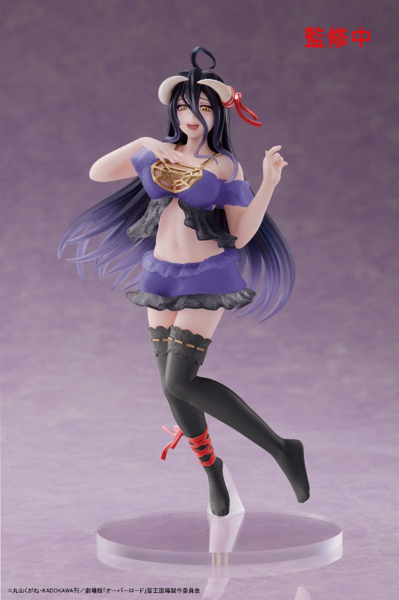 Overlord Albedo Dark Purple Nightwear Ver. Coreful Figure (Taito)