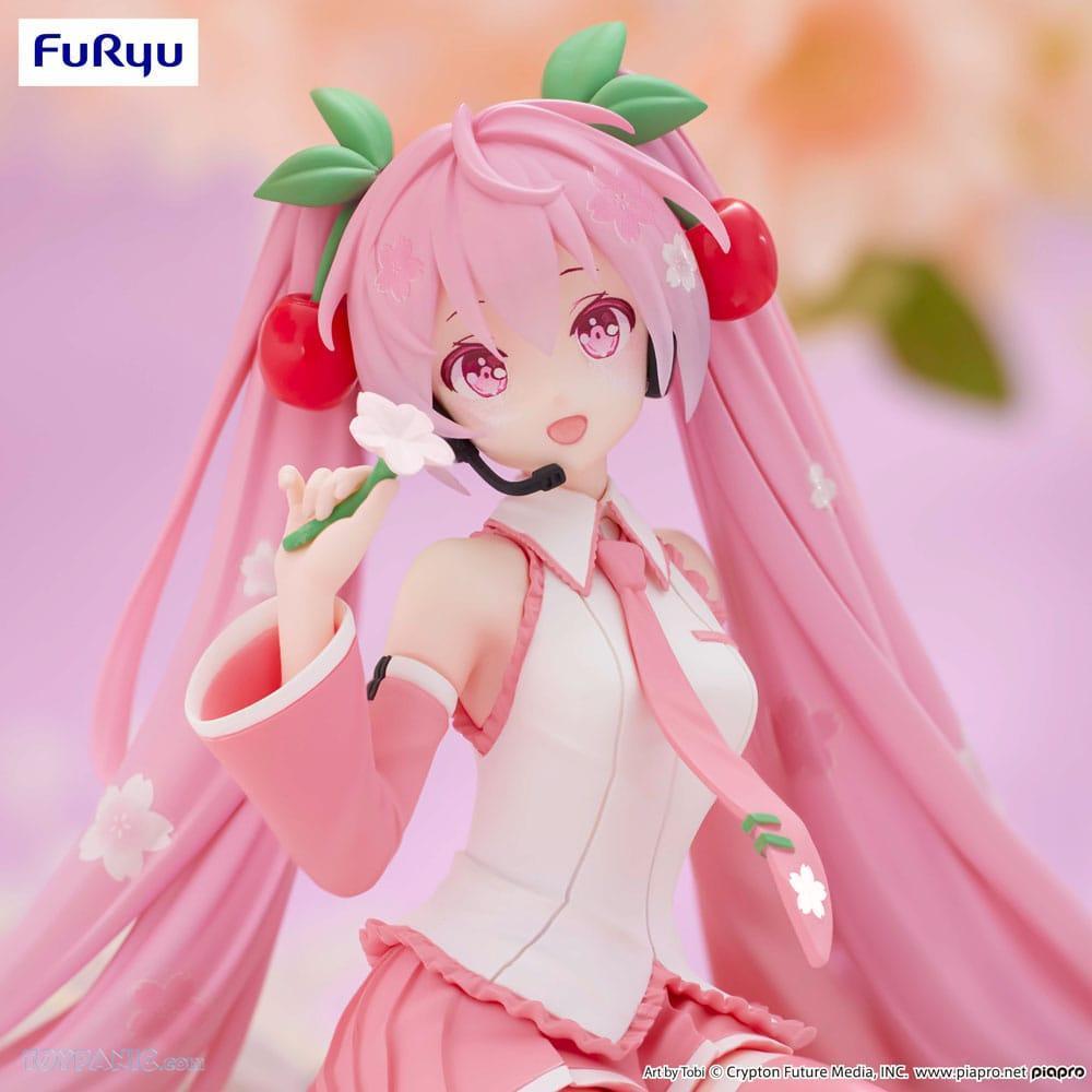 Piapro Characters Hatsune Miku Noodle Stopper Figure - Sakura 2024 Ver. (FuRyu)