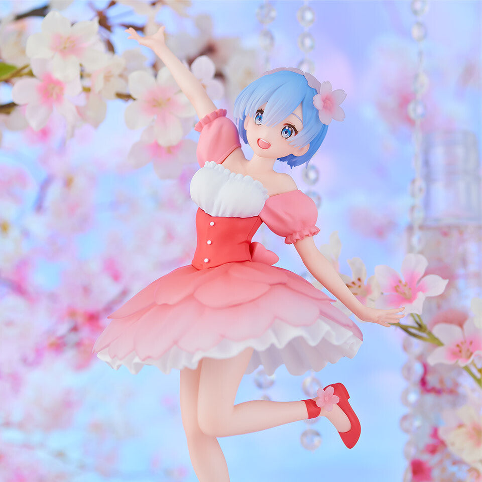 Re:Zero Starting Life in Another World Rem Cherry Blossom Ver. Trio-Try-iT (Furyu)