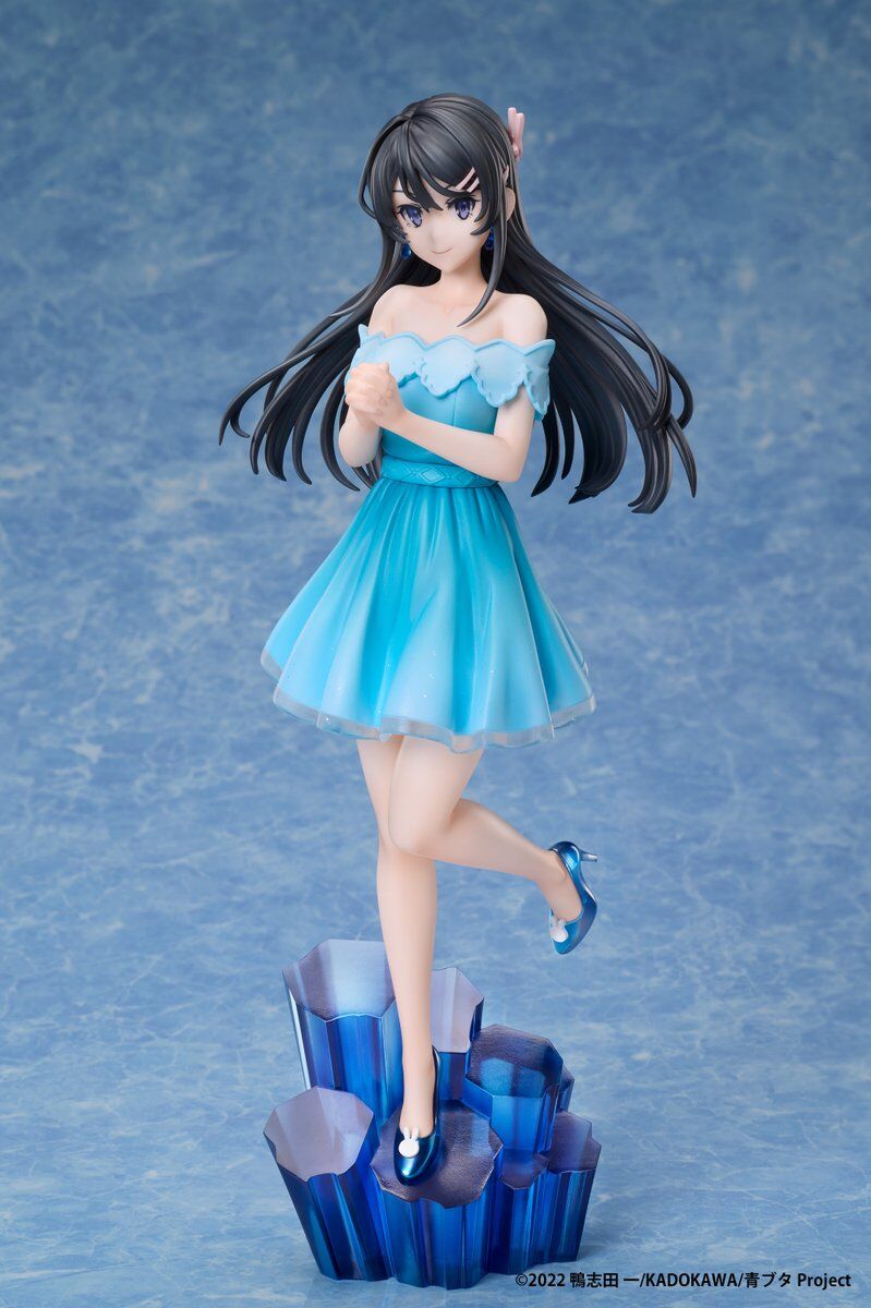 Rascal Does Not Dream of Bunny Girl Senpai Mai Sakurajima Jewel Princess Ver. (1/7 Scale) (elCOCO)