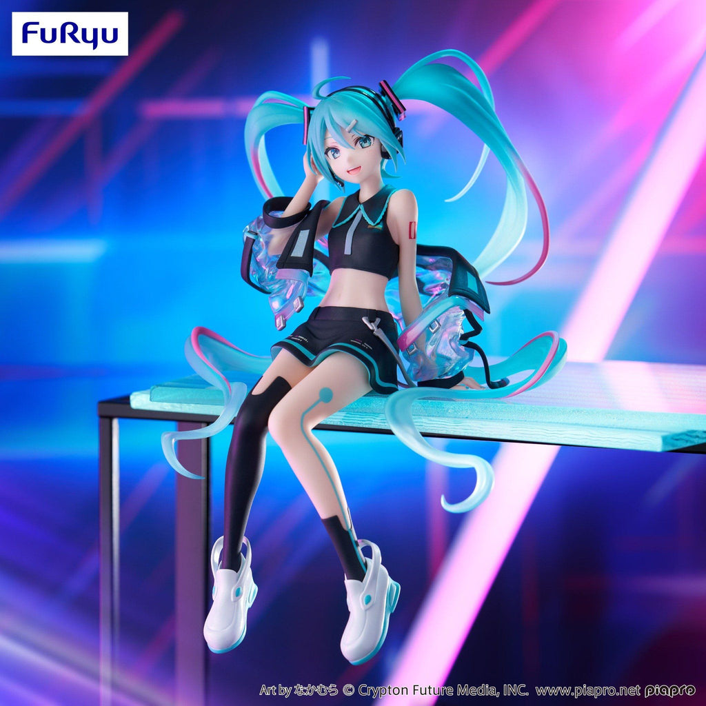 Piapro Characters Hatsune Miku Noodle Stopper Figure - Neon Cyber (FuRyu)