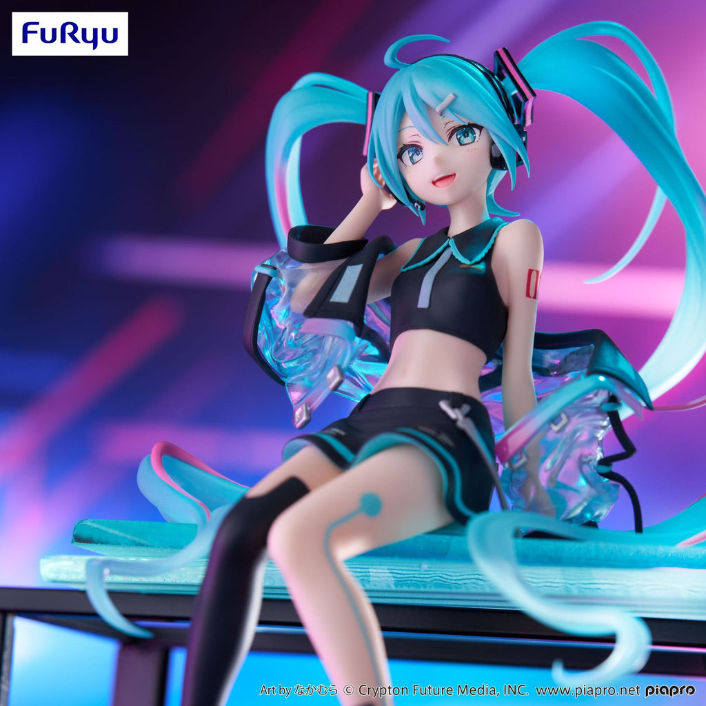 Piapro Characters Hatsune Miku Noodle Stopper Figure - Neon Cyber (FuRyu)