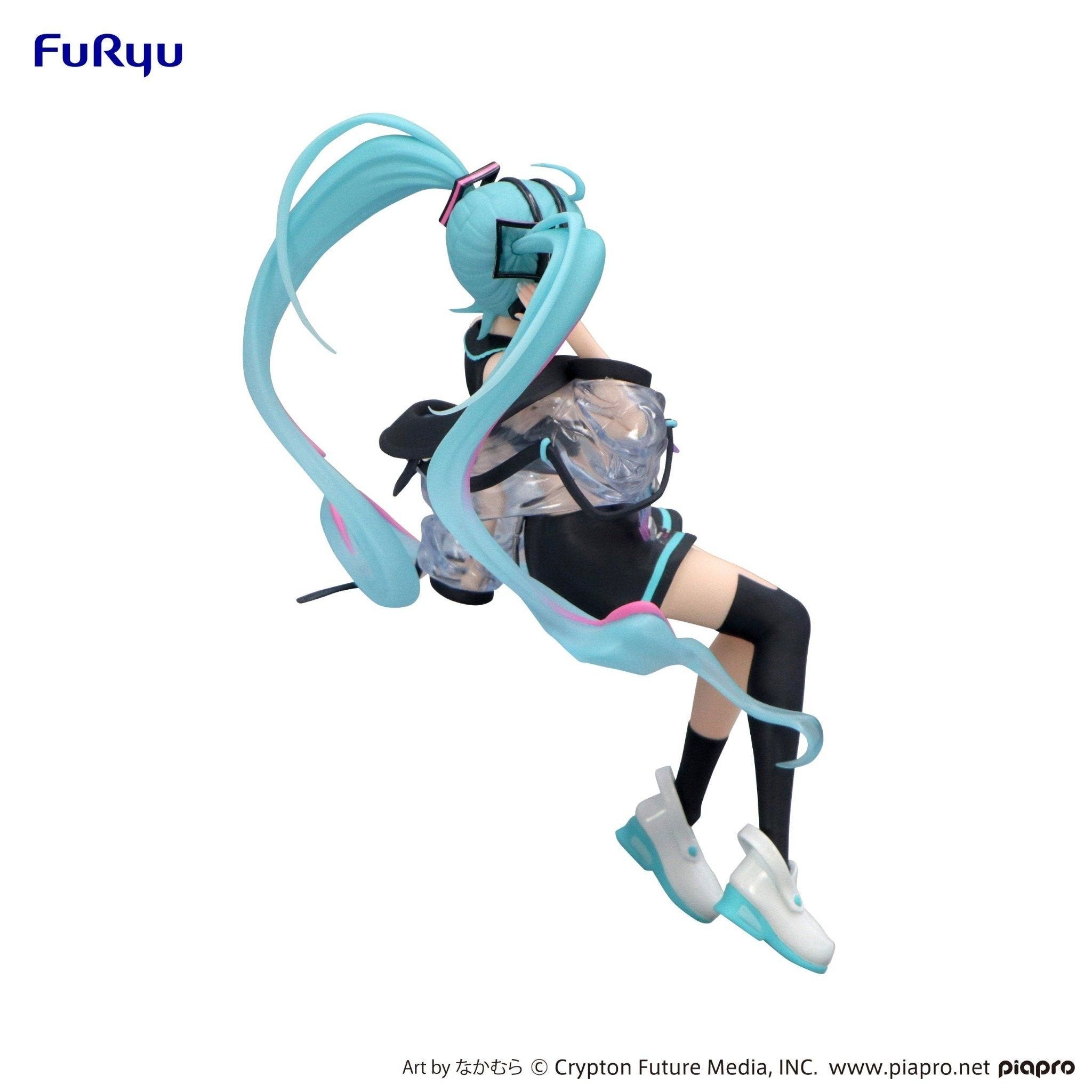 Piapro Characters Hatsune Miku Noodle Stopper Figure - Neon Cyber (FuRyu)
