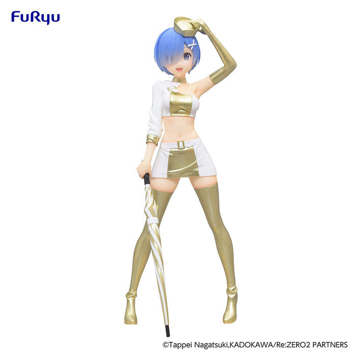 Re:Zero Starting Life in Another World Rem Racing Girl Ver. Trio-Try-iT (Furyu)