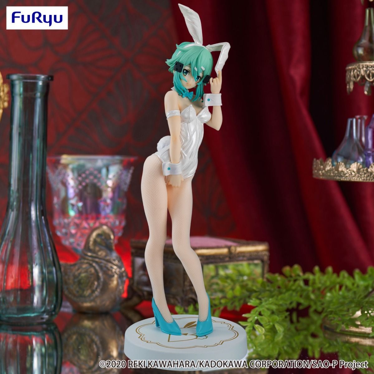 Sword Art Online Sinon BiCute Bunnies White Pearl ver. (FuRyu)