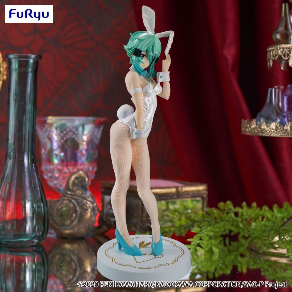 Sword Art Online Sinon BiCute Bunnies White Pearl ver. (FuRyu)