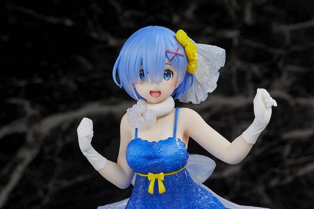 Re:Zero Starting Life in Another World Rem Precious Figure Clear Dress ver. (Taito)