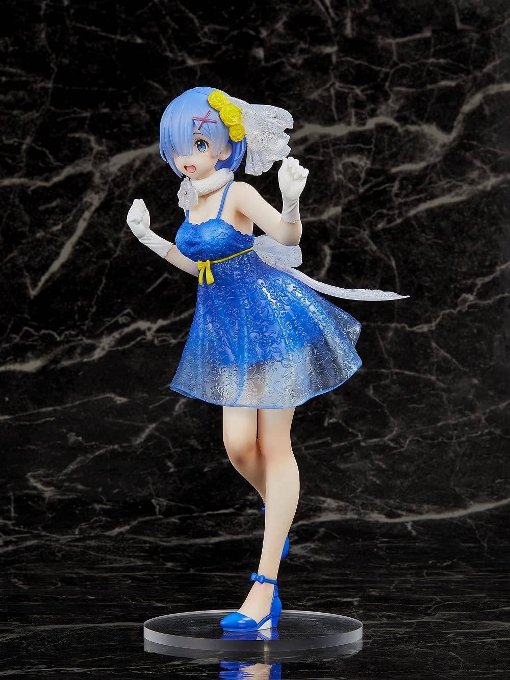 Re:Zero Starting Life in Another World Rem Precious Figure Clear Dress ver. (Taito)