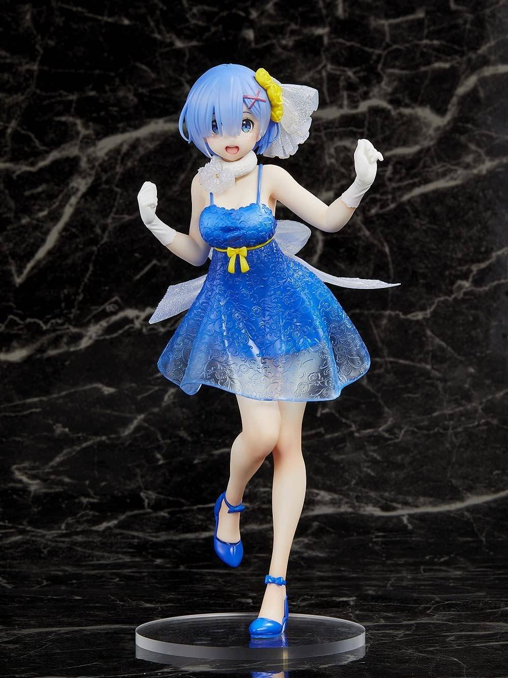 Re:Zero Starting Life in Another World Rem Precious Figure Clear Dress ver. (Taito)