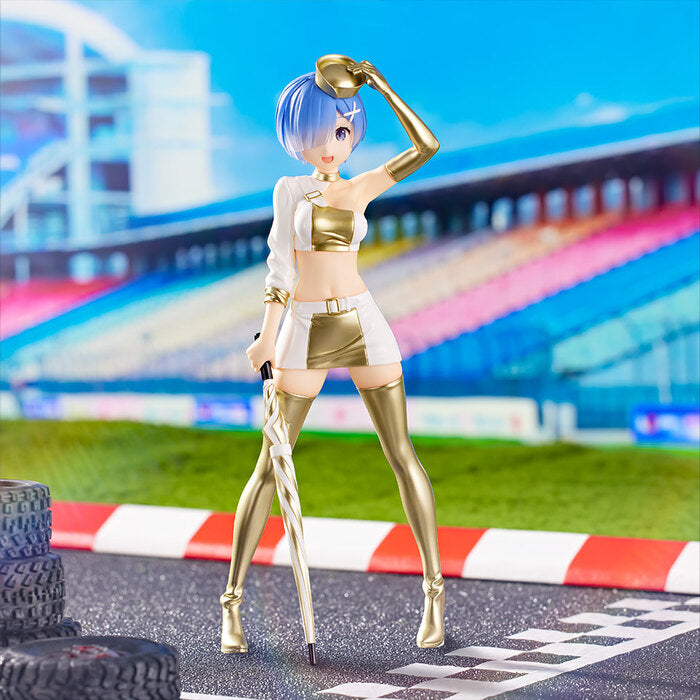 Re:Zero Starting Life in Another World Rem Racing Girl Ver. Trio-Try-iT (Furyu)
