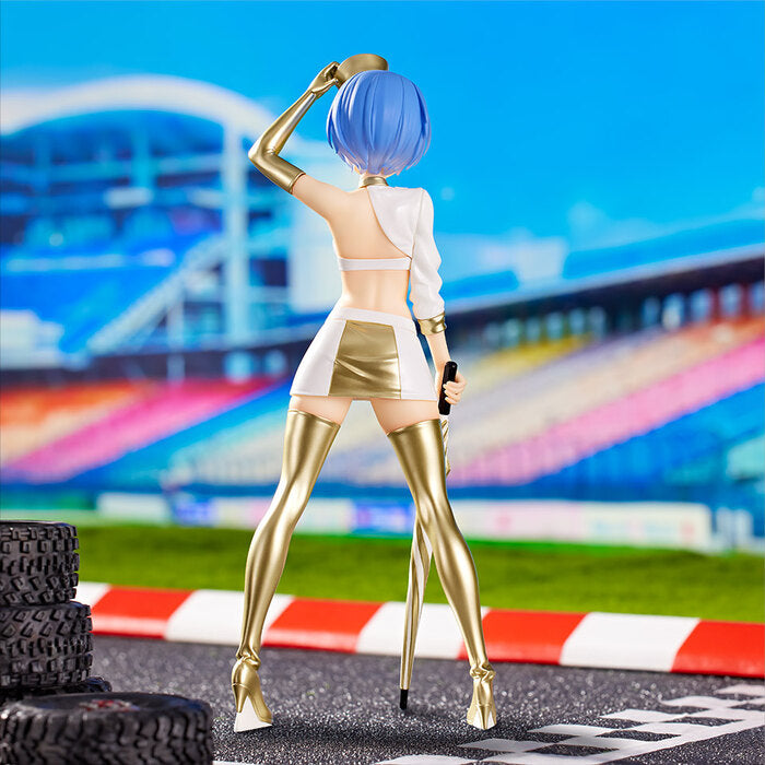 Re:Zero Starting Life in Another World Rem Racing Girl Ver. Trio-Try-iT (Furyu)
